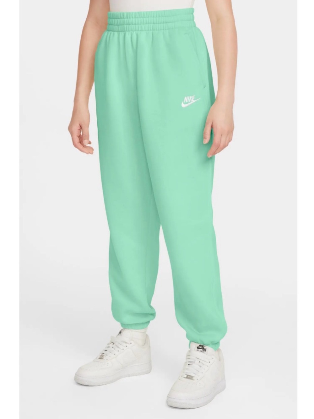 Nike Kids Mint Green Club Sweatpants Joggers 8